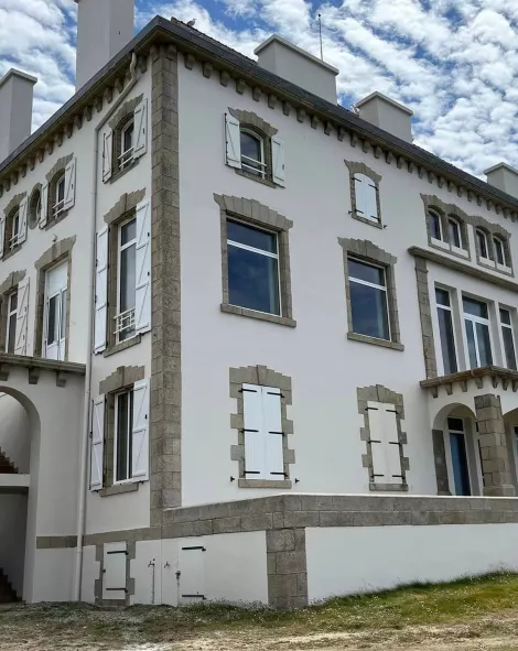 travaux de ravalement de façade dans le Pays Bigouden